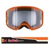 Μάσκα motocross Spect Red Bull Strive Single lens Black/Orange clear