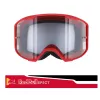 Μάσκα motocross Spect Red Bull Strive Single lens Red/Black clear