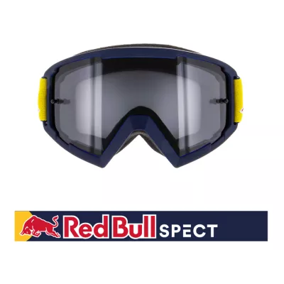 Μάσκα motocross Spect Red Bull Whip Singel lens black/blue clear