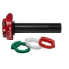 Κόκκαλο γκαζιού DOMINO THROTTLE CONTROL XM2 W/O GRIP RED