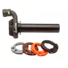 Κόκκαλο γκαζιού DOMINO THROTTLE CONTROL KRK EVO W/O GRIP BLACK