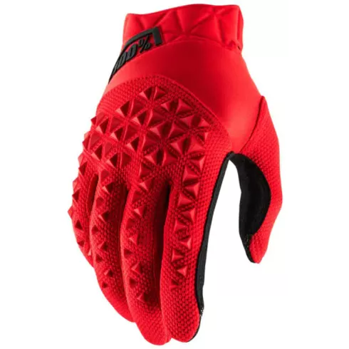 Γάντια motocross 100% AIRMATIC BLACK/RED Γάντια motocross 100% AIRMATIC BLACK/RED