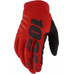 Γάντια motocross 100% BRISKER 23 RED  Γάντια motocross 100% BRISKER 23 RED