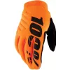 Γάντια motocross 100% BRISKER FLUO ORANGE/BLACK