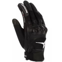 Γυναικεία δερμάτινα γάντια μηχανής BERING KELLY BLACK/WHITE