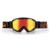 Μάσκα μηχανής motocross ARIETE MUDMAX BLACK/ORANGE