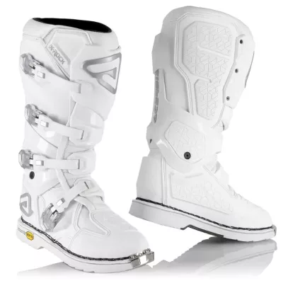 Μπότες μηχανής motocross ACERBIS  X-ROCK MM WHITE