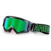 Μάσκα μηχανής motocross ARIETE MUDMAX BLACK/GREEN