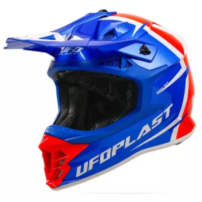 Κράνος μηχαν΄ής motocross UFO INTREPID BLUE/RED/WHITE