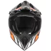Κράνος μηχανής motocross ACERBIS STEEL CARBON BLACK/ORANGE 2206 thumb