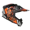 Κράνος μηχανής motocross ACERBIS STEEL CARBON BLACK/ORANGE 2206 thumb