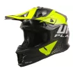 Κράνος motocross UFO INTREPID BLACK/NEON YELLOW MATT thumb