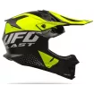Κράνος motocross UFO INTREPID BLACK/NEON YELLOW MATT thumb
