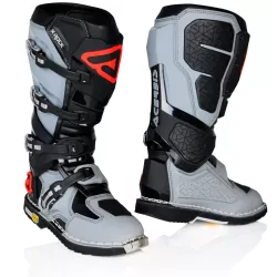 Μπότες μηχανής motocross ACERBIS  X-ROCK MM BLACK/GREY Μπότες μηχανής motocross ACERBIS  X-ROCK MM BLACK/GREY