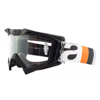 Μάσκα μηχανής motocross ARIETE ADRENALINE PRIMIS BLACK/ORANGE Μάσκα μηχανής motocross ARIETE ADRENALINE PRIMIS BLACK/ORANGE