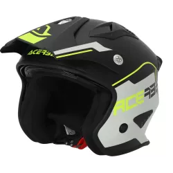 Κράνος μηχανής ACERBIS JET ARIA BLACK/FLUO YELLOW Κράνος μηχανής ACERBIS JET ARIA BLACK/FLUO YELLOW