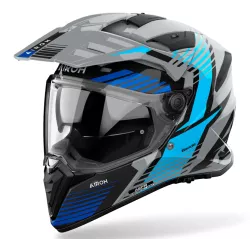 Κράνος μηχανής motocross AIROH BANDIT SPICY BLUE GLOSS Κράνος μηχανής motocross AIROH BANDIT SPICY BLUE GLOSS