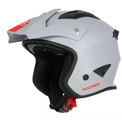 Κράνος μηχανής ACERBIS JET ARIA LIGHT GREY