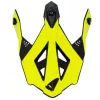 Spoiler κράνους UFO INTREPID BLACK/NEON YELLOW