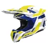 Κράνος motocross AIROH TWIST 3 DYNASTY BLUE/YELLOW GLOSS