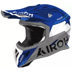 Κράνος μηχανής motocross AIROH AVIATOR ACE 2 FURY BLUE GLOSS Κράνος μηχανής motocross AIROH AVIATOR ACE 2 FURY BLUE GLOSS