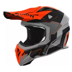 Κράνος μηχανής motocross AIROH AVIATOR ACE 2 SHIELD ORANGE MATT Κράνος μηχανής motocross AIROH AVIATOR ACE 2 SHIELD ORANGE MATT