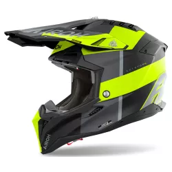 Κράνος μηχανής motocross AIROH AVIATOR 3 MONARCH YELLOW MATT