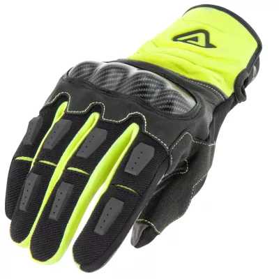 Γάντια μηχανής ACERBIS Carbon G 3.0 Yellow/Black