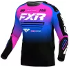 Μπλούζα motocross FXR CLUTCH MX25 BLACK/BLUE/PINK