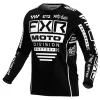 Μπλούζα motocross FXR PODIUM GLADIATOR MX24 BLACK/WHITE