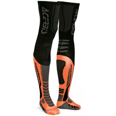 Κάλτσες motocross/ποδηλασίας ACERBIS X-LEG PRO BLACK/ORANGE