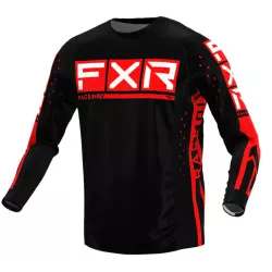Μπλούζα motocross FXR PRO LE MX22 BLACK/RED