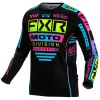 Μπλούζα motocross FXR PODIUM GLADIATOR MX24 BLACK/CANDY
