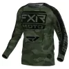 Μπλούζα motocross FXR CLUTCH MX24 CAMO BLACK