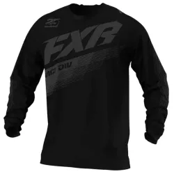 Μπλούζα motocross FXR CLUTC MX BLACK/OPS