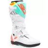 Μπότες μηχανής motocross SIDI CROSSFIRE 3 SRS WHITE/FLUO MINT/CORAL