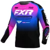 Παιδική μπλούζα motocross FXR CLUTCH MX25 BLACK/BLUE/PINK