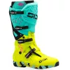 Μπότες μηχανής motocross SIDI CROSSAIR X MINT/FLUO YELLOW