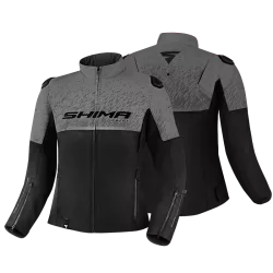 Γυναικεία μπουφάν μηχανής SHIMA DRIFT  BLACK/GRAY