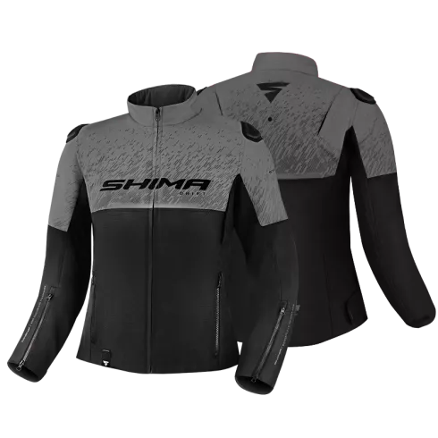 Γυναικεία μπουφάν μηχανής SHIMA DRIFT  BLACK/GRAY