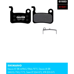 Τακάκια ποδηλάτου GALFER BIKE FD294G1053 PERFORMANCE Brake Pad