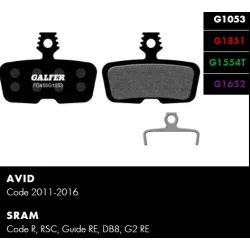 Τακάκια ποδηλάτου GALFER BIKE FD455G1652 E-BIKE Brake Pad