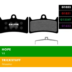 Τακάκια ποδηλάτου GALFER BIKE FD466G1053 PERFORMANCE Brake Pad