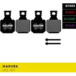 Τακάκια ποδηλάτου GALFER BIKE FD487G1652 E-BIKE Brake Pad