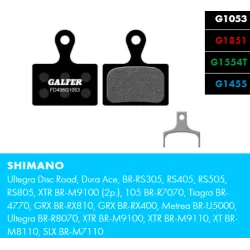 Τακάκια ποδηλάτου GALFER BIKE FD496G1455 ROAD Brake Pad Τακάκια ποδηλάτου GALFER BIKE FD496G1455 ROAD Brake Pad