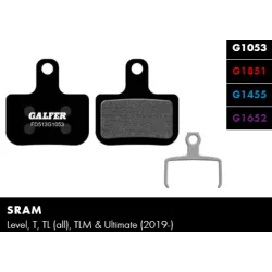 Τακάκια ποδηλάτου GALFER BIKE FD513G1053 PERFORMANCE Brake Pad