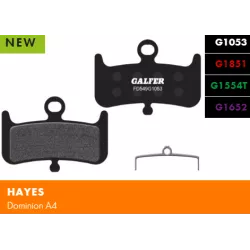 Τακάκια ποδηλάτου GALFER BIKE FD549G1053 PERFORMANCE Brake Pad