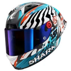 Κράνος μηχανής SHARK AERON-GP FIM RACING SPEED-FANCY  BLACK/WHITE/ORANGE