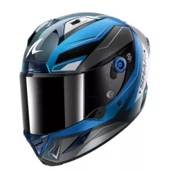 Κράνος μηχανής SHARK AERON MEKARIUM BLUE/WHITE