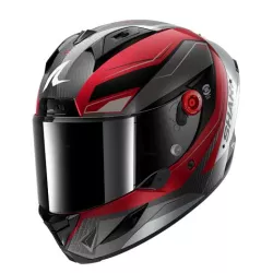 Κράνος μηχανής SHARK AERON MEKARIUM BLACK/RED//WHITE